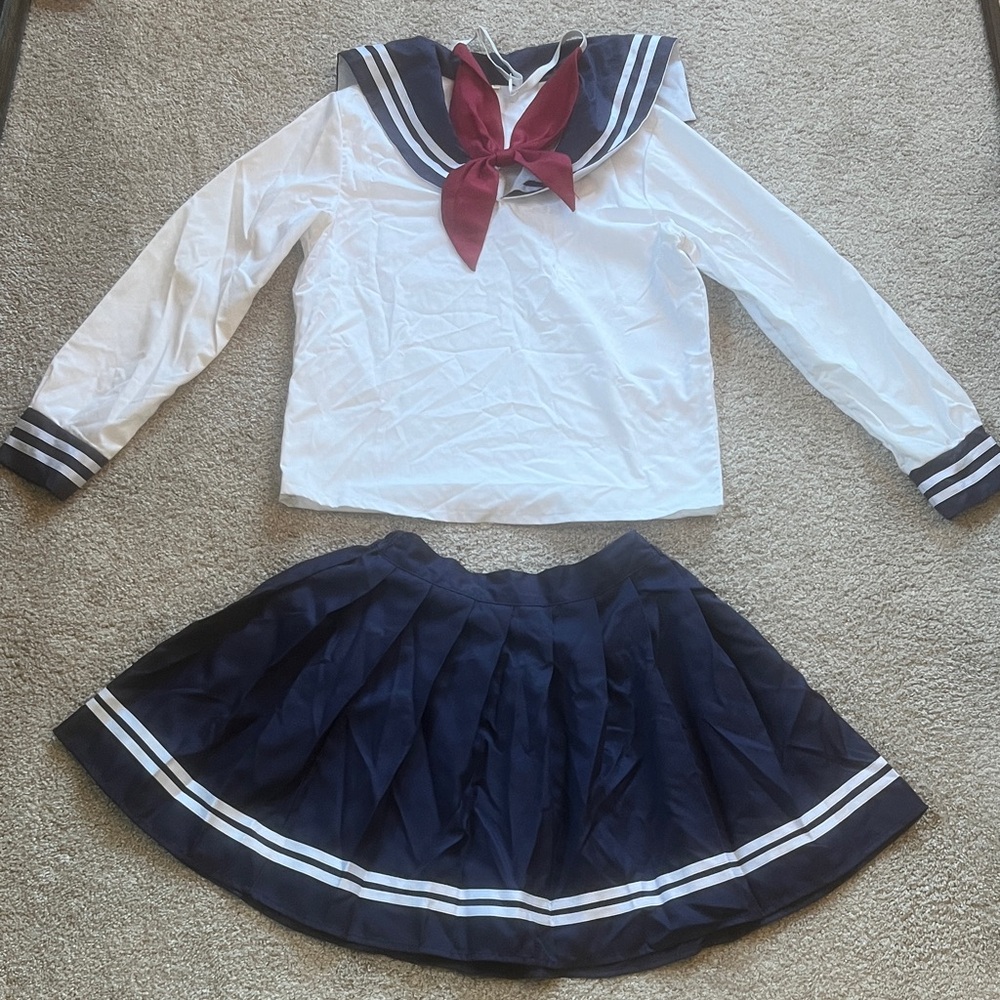Kids Large - 2 Piece Sailor Outfit